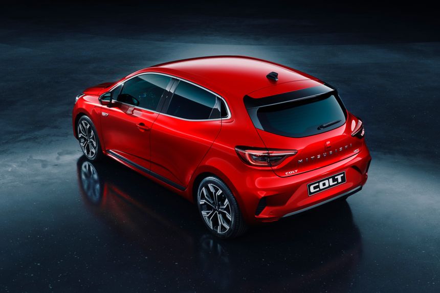 2024 Mitsubishi Colt is a sharp-dressed Renault Clio image