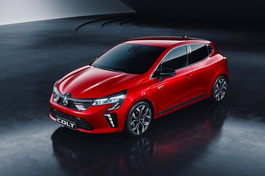 2024 Mitsubishi Colt is a sharp-dressed Renault Clio image