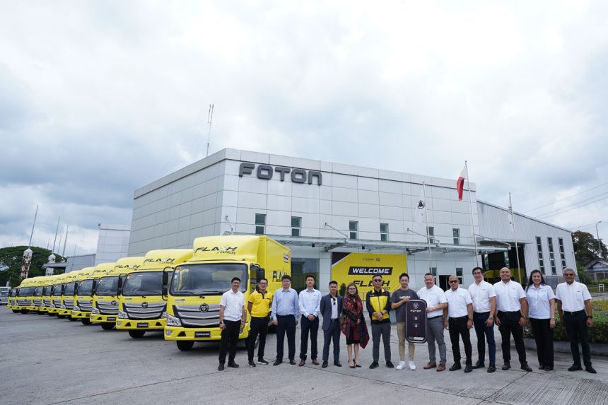 Flash Express boosts logistics fleet with Foton Tornado trucks image