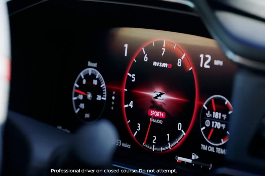 WATCH: Nissan previews 2024 Z NISMO going sideways image