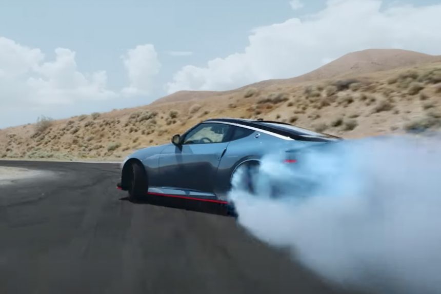 WATCH: Nissan previews 2024 Z NISMO going sideways image
