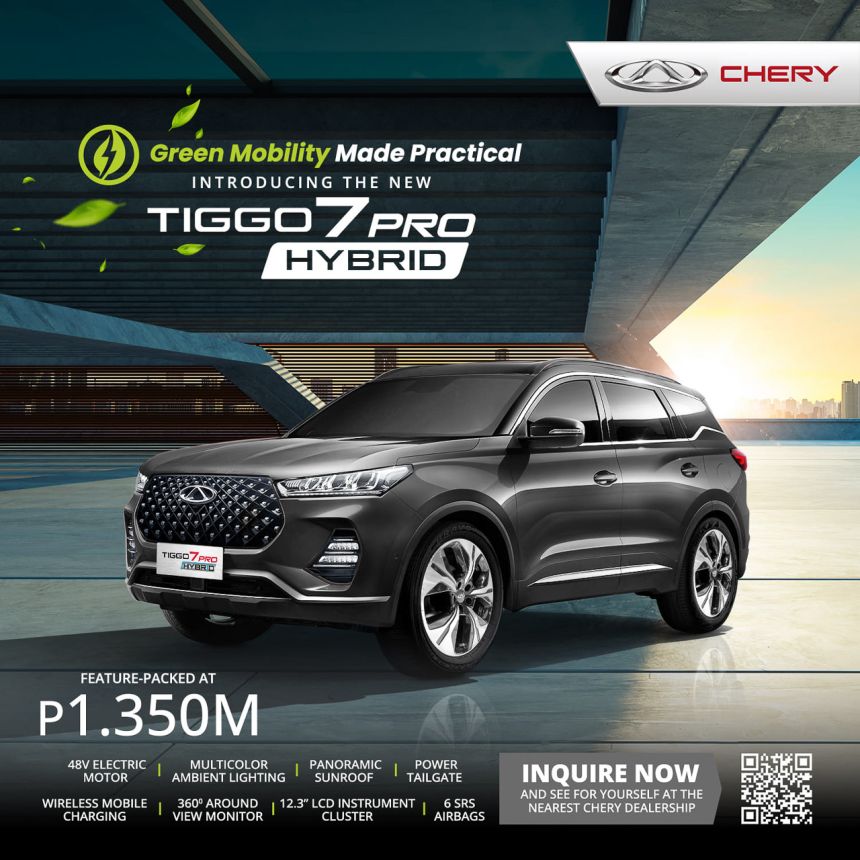 2024 Chery Tiggo 7 Pro Hybrid revealed for PHP 1.350M image