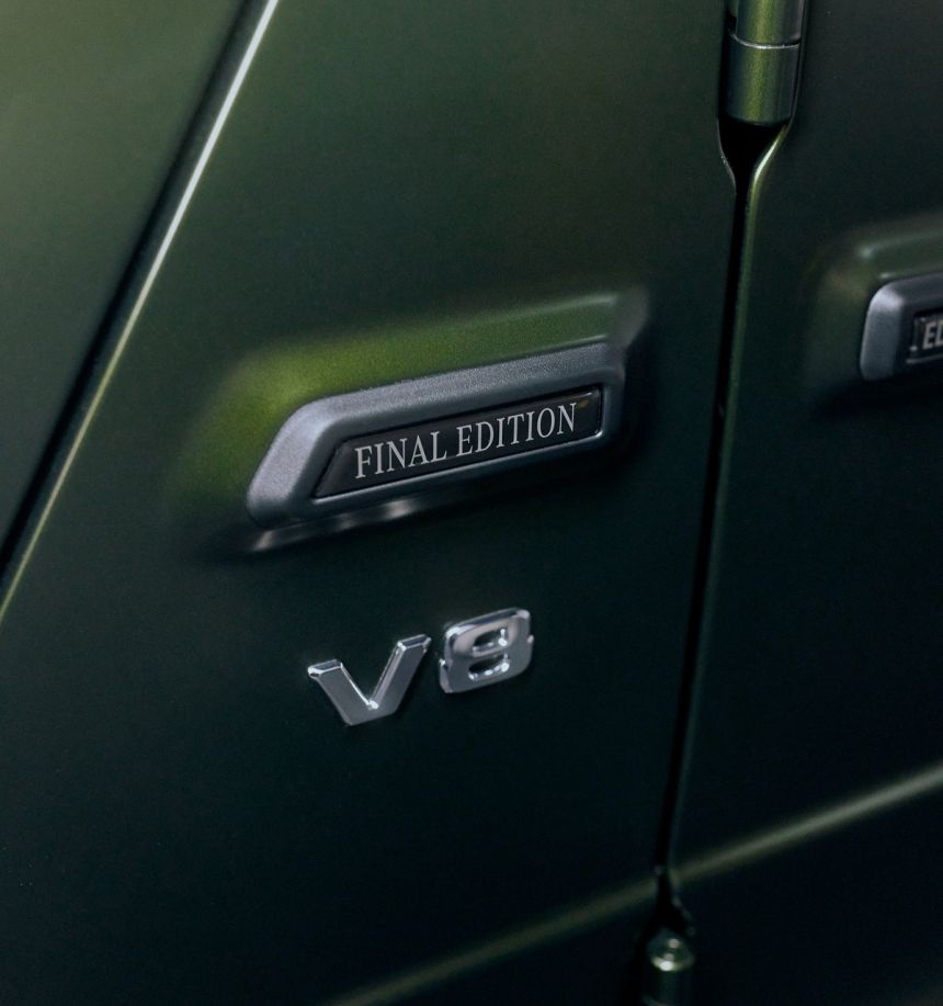 Merc-Benz G500 Final Edition V8 farewell image