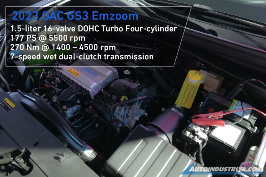 Spec Check: 2023 GAC GS3 Emzoom vs Geely Coolray SE image