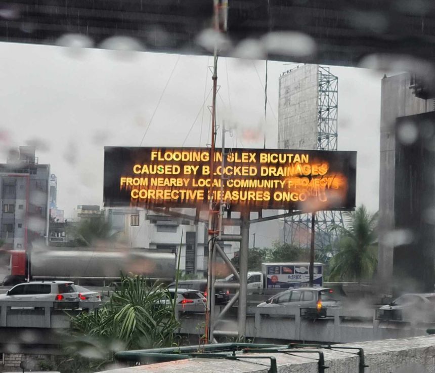 Skyway O&M: Cause of Bicutan flood outside their control area image