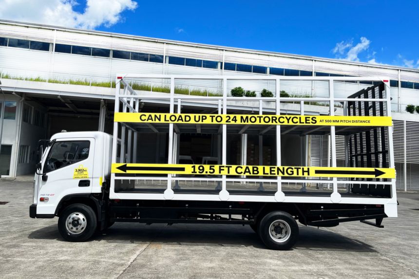 2023 Hyundai HD78 GT reports for (motorcycle) duty image