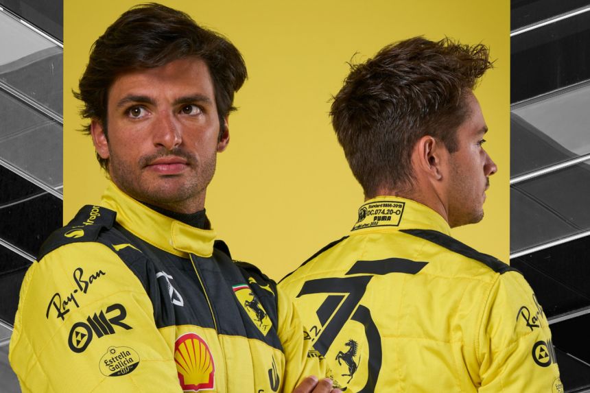 What made Ferrari add yellow to F1-75 racer for Monza? What made Ferrari add yellow to F1-75 racer for Monza? image