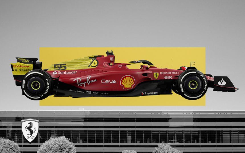 What made Ferrari add yellow to F1-75 racer for Monza? What made Ferrari add yellow to F1-75 racer for Monza? image