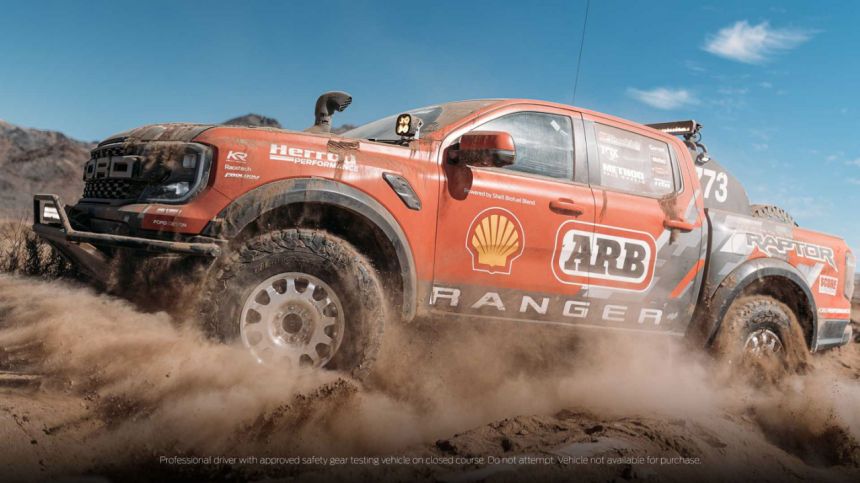 Ford will race this biofuel-powered Ranger Raptor at Baja 1000 Ford will race this biofuel-powered Ranger Raptor at Baja 1000 image