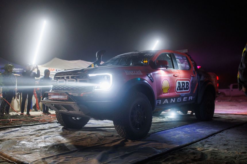 Ford Ranger Raptor finishes Baja 1000, heads home under its own power Ford Ranger Raptor finishes Baja 1000, heads home under its own power image