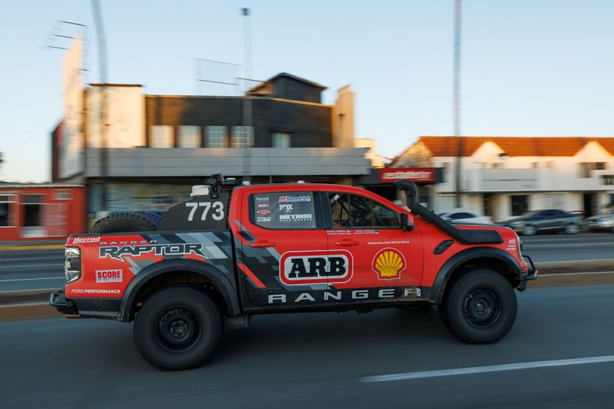 Ford Ranger Raptor finishes Baja 1000, heads home under its own power Ford Ranger Raptor finishes Baja 1000, heads home under its own power image
