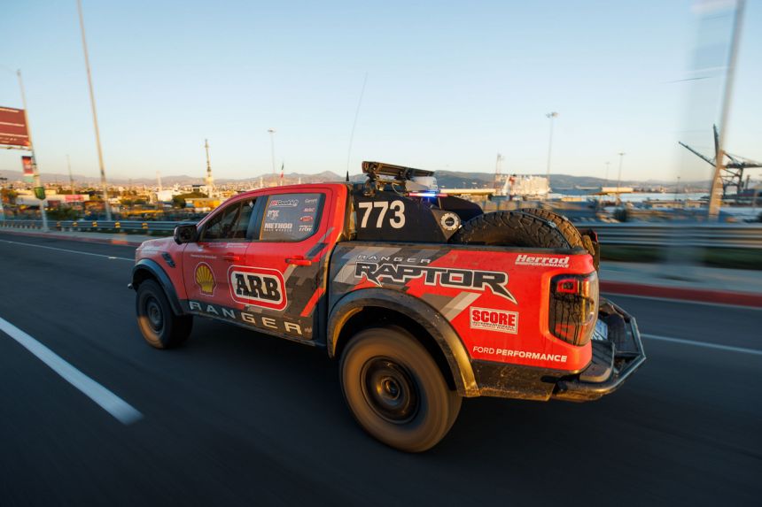 Ford Ranger Raptor finishes Baja 1000, heads home under its own power Ford Ranger Raptor finishes Baja 1000, heads home under its own power image