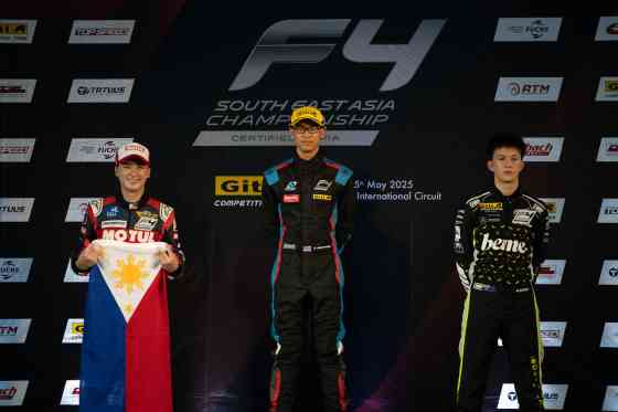 Motul PH driver Iñigo Anton leads 2025 F4 SEA Rookie Cup Motul PH driver Iñigo Anton leads 2025 F4 SEA Rookie Cup image
