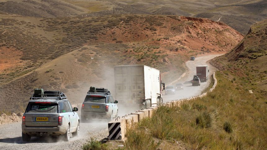 Range Rover Hybrid prototypes complete the Silk Trail image