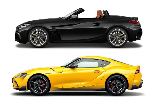 Same-same but very different: Toyota Supra versus BMW Z4 image