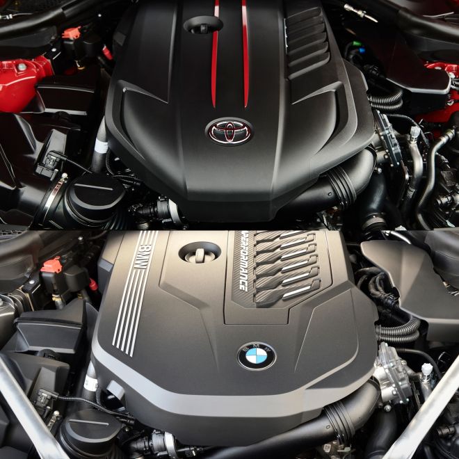 Same-same but very different: Toyota Supra versus BMW Z4 image