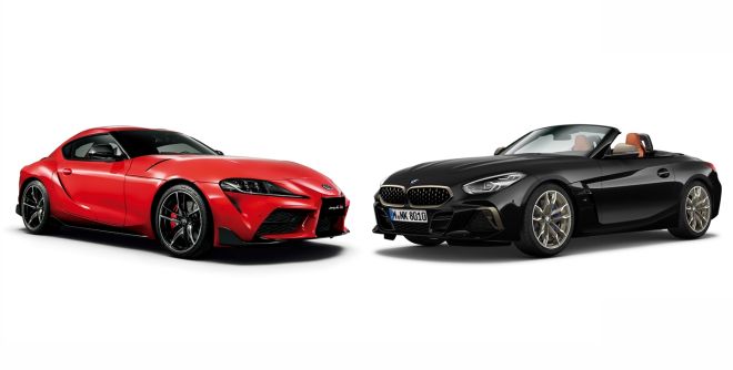 Same-same but very different: Toyota Supra versus BMW Z4 image