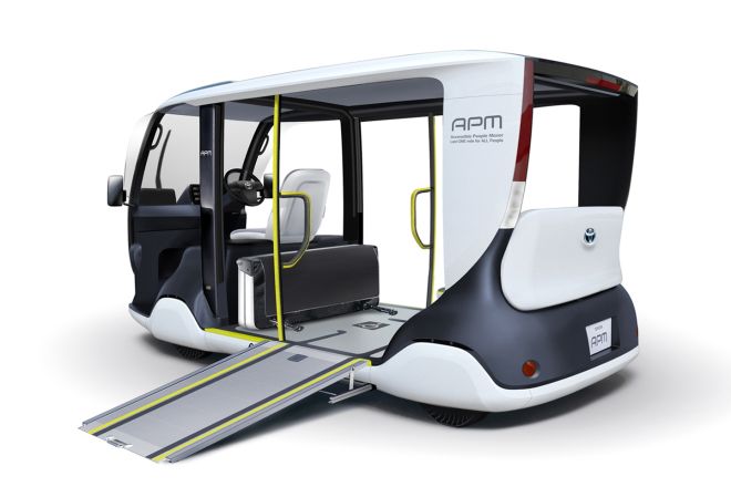 Electric Toyota APM will ferry people around 2020 Tokyo Olympics image