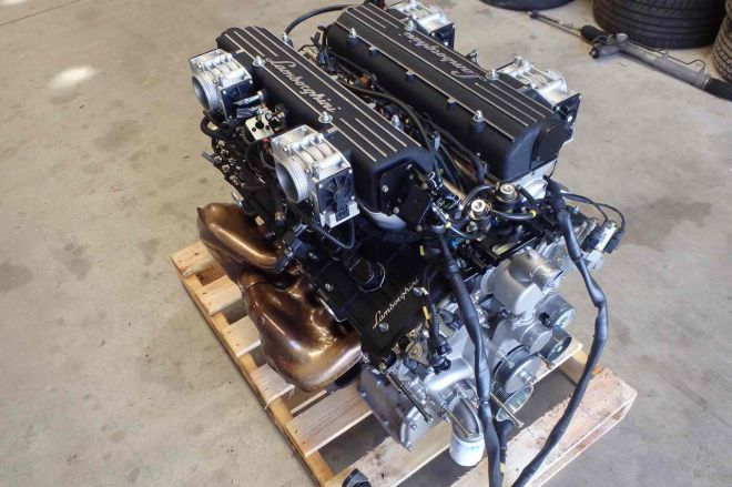Lamborghini V12 engine for sale at Php 1.5M on eBay image