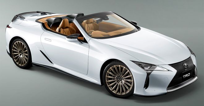 TRD adds more bling to the Lexus LC with new aero, wheels image