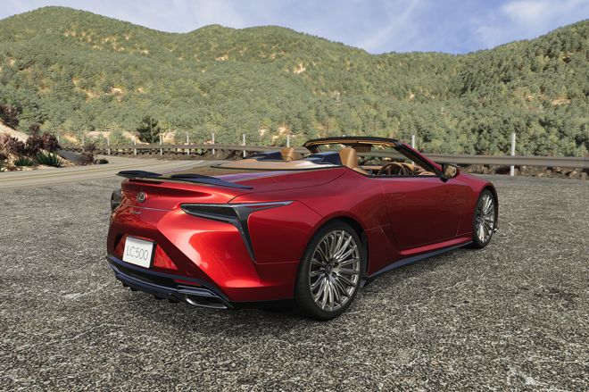 TRD adds more bling to the Lexus LC with new aero, wheels image