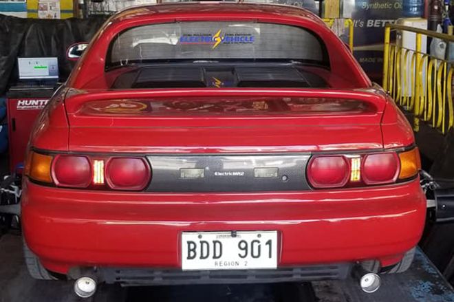 A Filipino engineer just turned this Toyota MR2 to an EV image