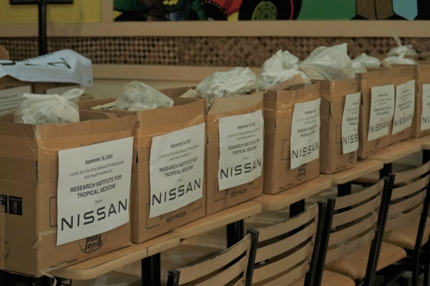 Nissan Urvan Pilipinas lends a hand to our medical frontliners image