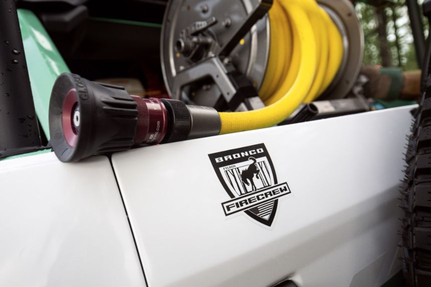 This modified Ford Bronco is ready to fight fires image