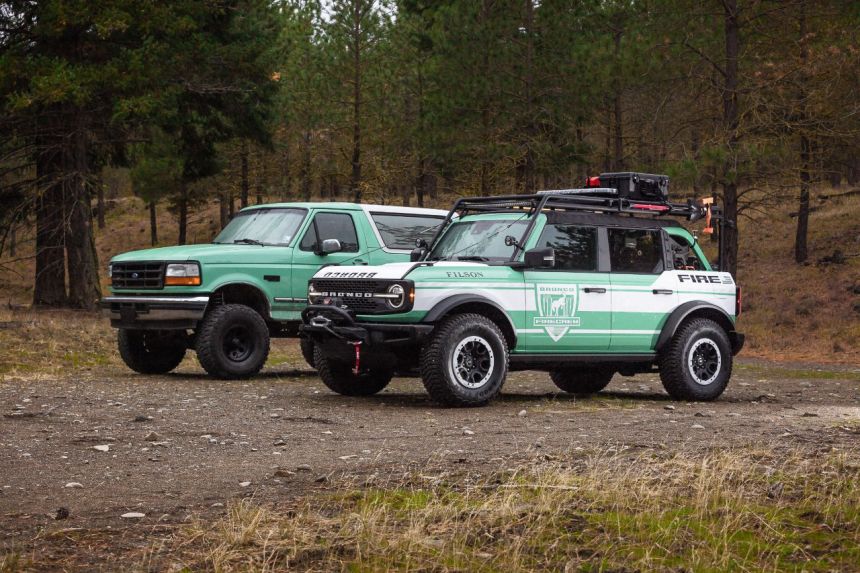 This modified Ford Bronco is ready to fight fires image