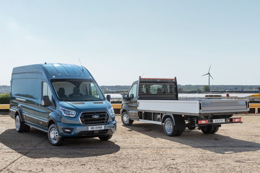 Ford has a different kind of 5.0 for the Transit van image