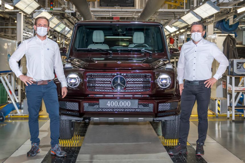 Mercedes-Benz G-Class: Over 400,000 built since 1979 image