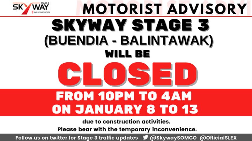 Skyway Stage 3 Closed image