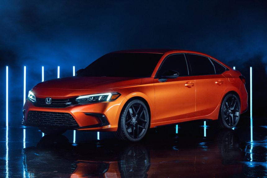 This is the all-new 2022 Honda Civic image