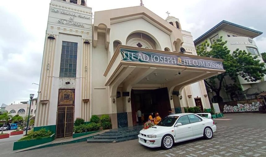 You can rent this Subaru Impreza STI as your wedding car image