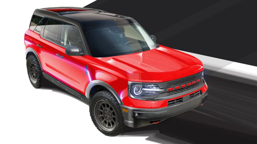 Ford lets aftermarket go nuts with Bronco image