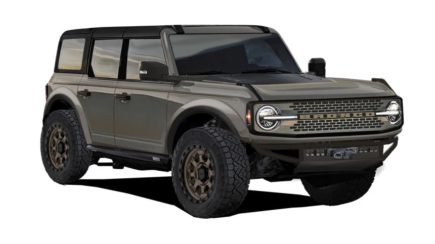 Ford lets aftermarket go nuts with Bronco image