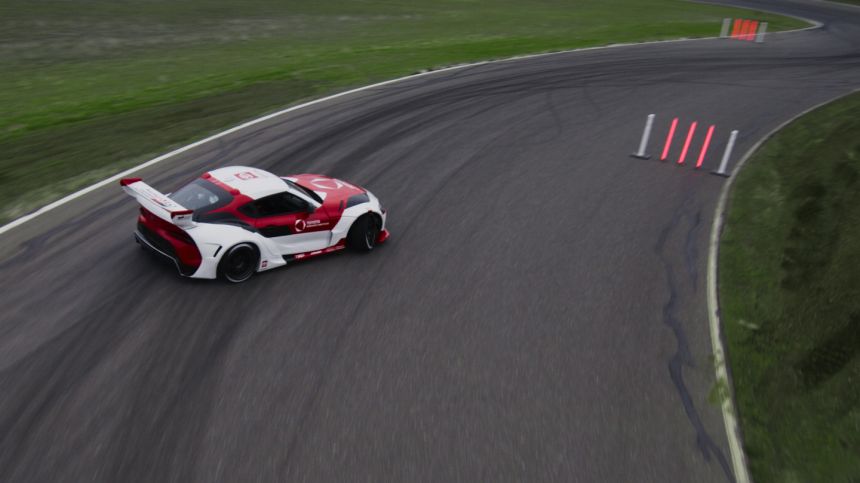 Toyota built a self-drifting Supra for safety image
