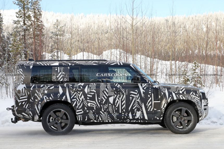 8-seater Land Rover Defender to debut May 31 8-seater Land Rover Defender to debut May 31 image