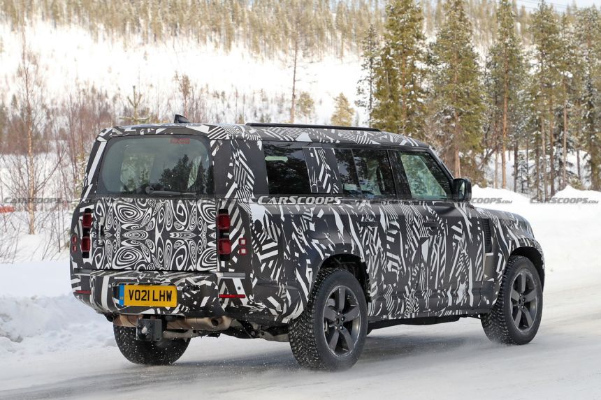 8-seater Land Rover Defender to debut May 31 8-seater Land Rover Defender to debut May 31 image