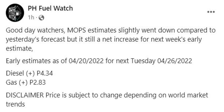 Big time oil price hike expected next week Big time oil price hike expected next week image