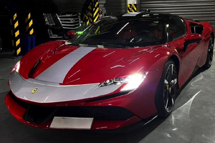 This Ferrari SF90 is being offered for PHP 58 million This Ferrari SF90 is being offered for PHP 58 million image