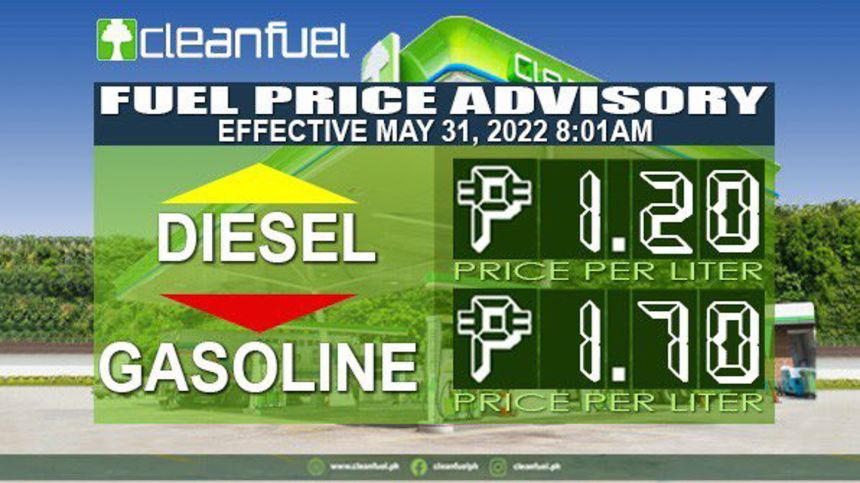 Diesel prices to increase by PHP 1.20 tomorrow Diesel prices to increase by PHP 1.20 tomorrow image