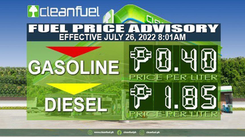 Diesel to go down PHP 1.85 per liter tomorrow Diesel to go down PHP 1.85 per liter tomorrow image