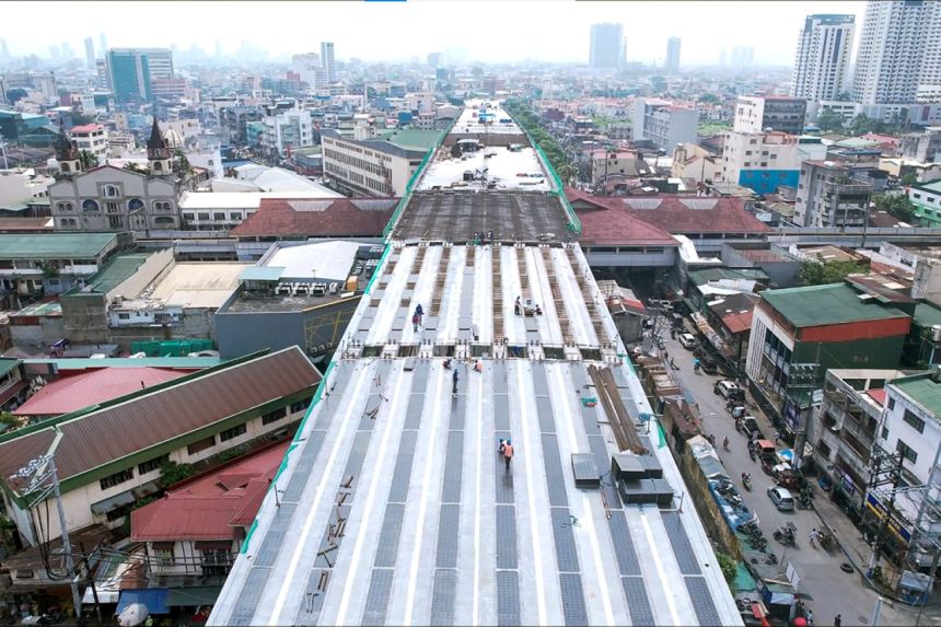 First 5-km portion of NLEX Connector 80% finished First 5-km portion of NLEX Connector 80% finished image