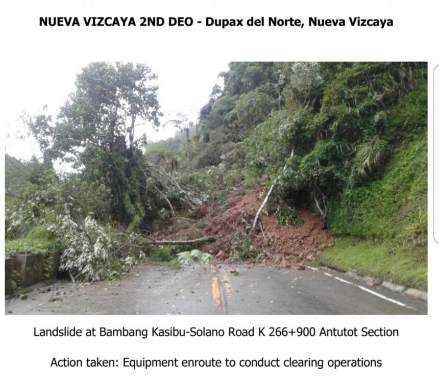 List: These Luzon roads are still closed due to Typhoon Karding List: These Luzon roads are still closed due to Typhoon Karding image