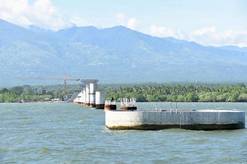 3.17-km Panguil Bay Bridge project now 61% finished 3.17-km Panguil Bay Bridge project now 61% finished image