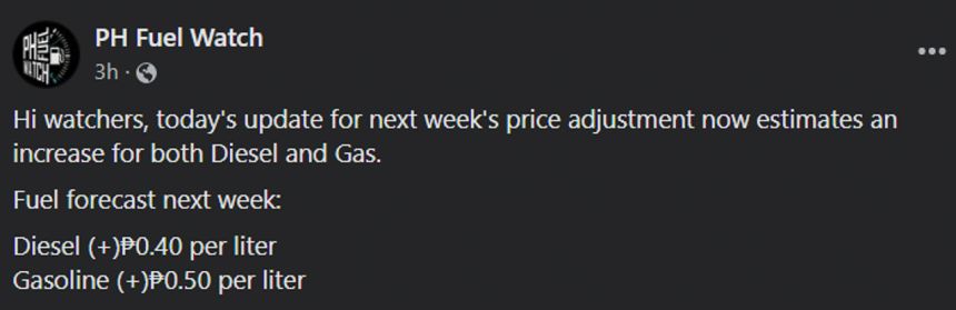 Fuel Forecast: Gas & diesel prices likely to increase Jan 17 Fuel Forecast: Gas & diesel prices likely to increase Jan 17 image
