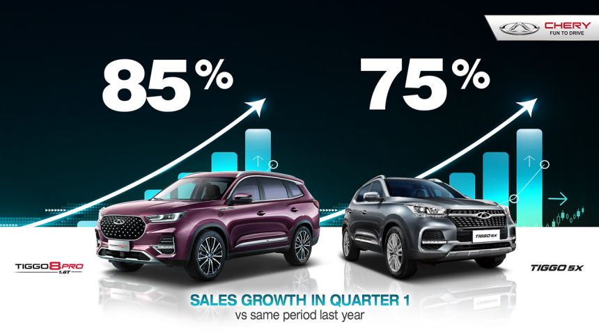 Chery PH sales skyrocket to 85% in Q1 2023 vs last year Chery PH sales skyrocket to 85% in Q1 2023 vs last year image
