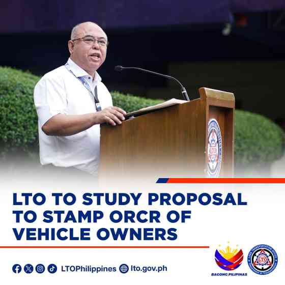 LTO: OR/CR stamping, e-licenses, or validity extension? LTO: OR/CR stamping, e-licenses, or validity extension? image