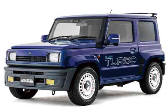 Japanese tuner turns Suzuki Jimny into 80s rally cars Japanese tuner turns Suzuki Jimny into 80s rally cars image